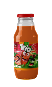 CBA Premium nápoj Trio mrkva-jahoda-jablko 330 ml